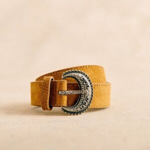 Sezane leather belt NWT